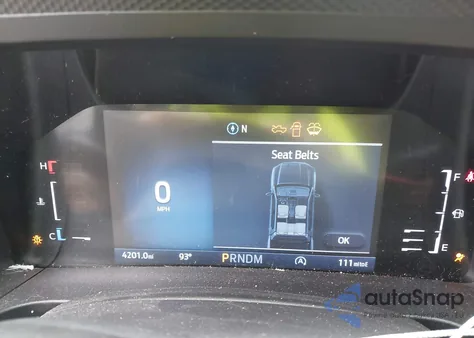 2025 Ford Ranger Xlt z USA, uszkodzony, nr VIN 1FTER4GH5SLE17730